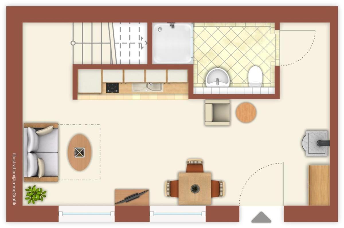 Apartament Baltische Rose Rostock Zewnętrze zdjęcie